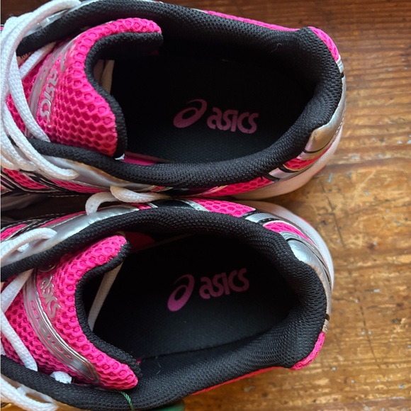 Asics Hot Pink and Silver Athletic Shoes - Picture 3 of 3